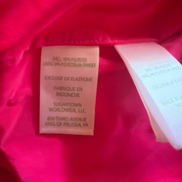 Lilly Pulitzer plume hot pink top - Picture 11 of 16